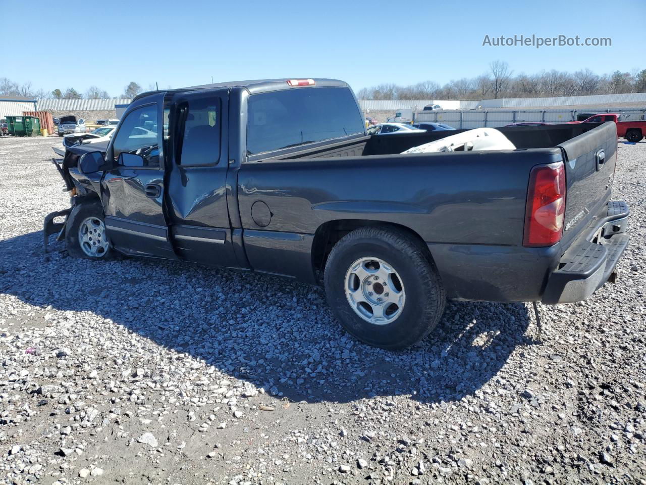 2003 Chevrolet Silverado C1500 Gray vin: 2GCEC19T231144156