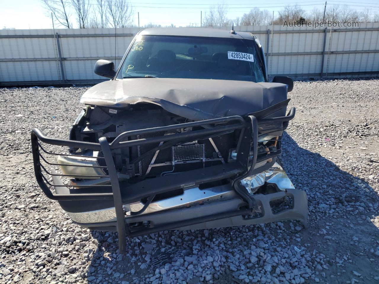 2003 Chevrolet Silverado C1500 Gray vin: 2GCEC19T231144156