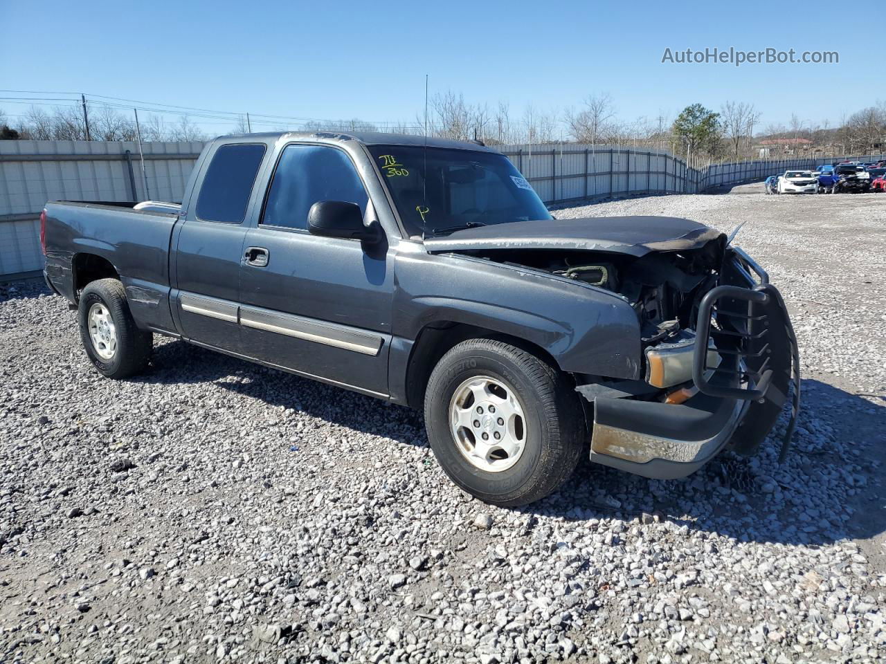 2003 Chevrolet Silverado C1500 Серый vin: 2GCEC19T231144156