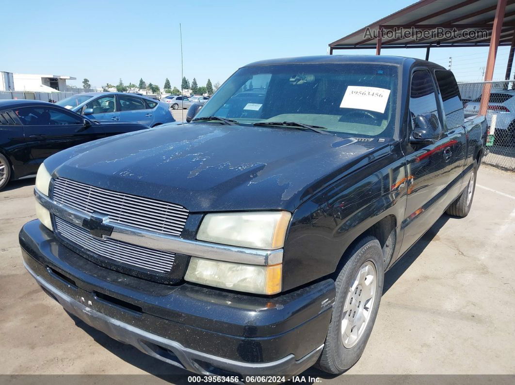 2003 Chevrolet Silverado 1500 Ls Black vin: 2GCEC19T331130850