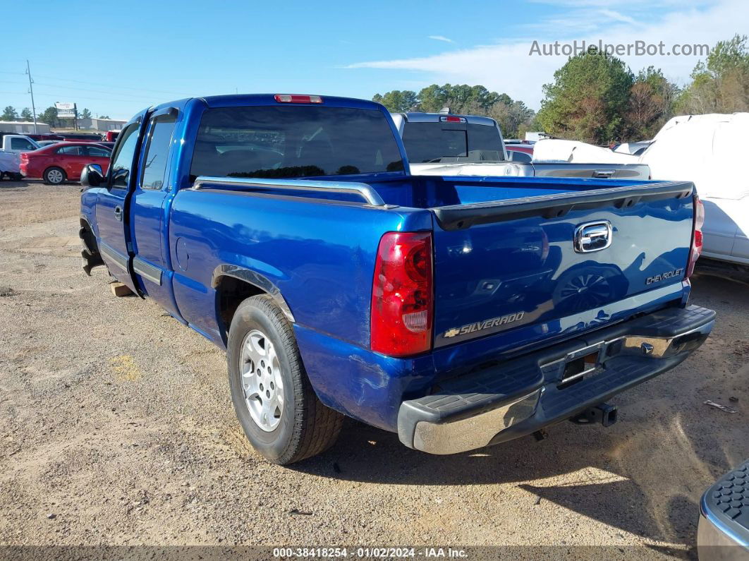 2003 Chevrolet Silverado 1500 Ls Blue vin: 2GCEC19T331199019