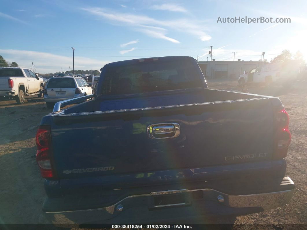 2003 Chevrolet Silverado 1500 Ls Blue vin: 2GCEC19T331199019