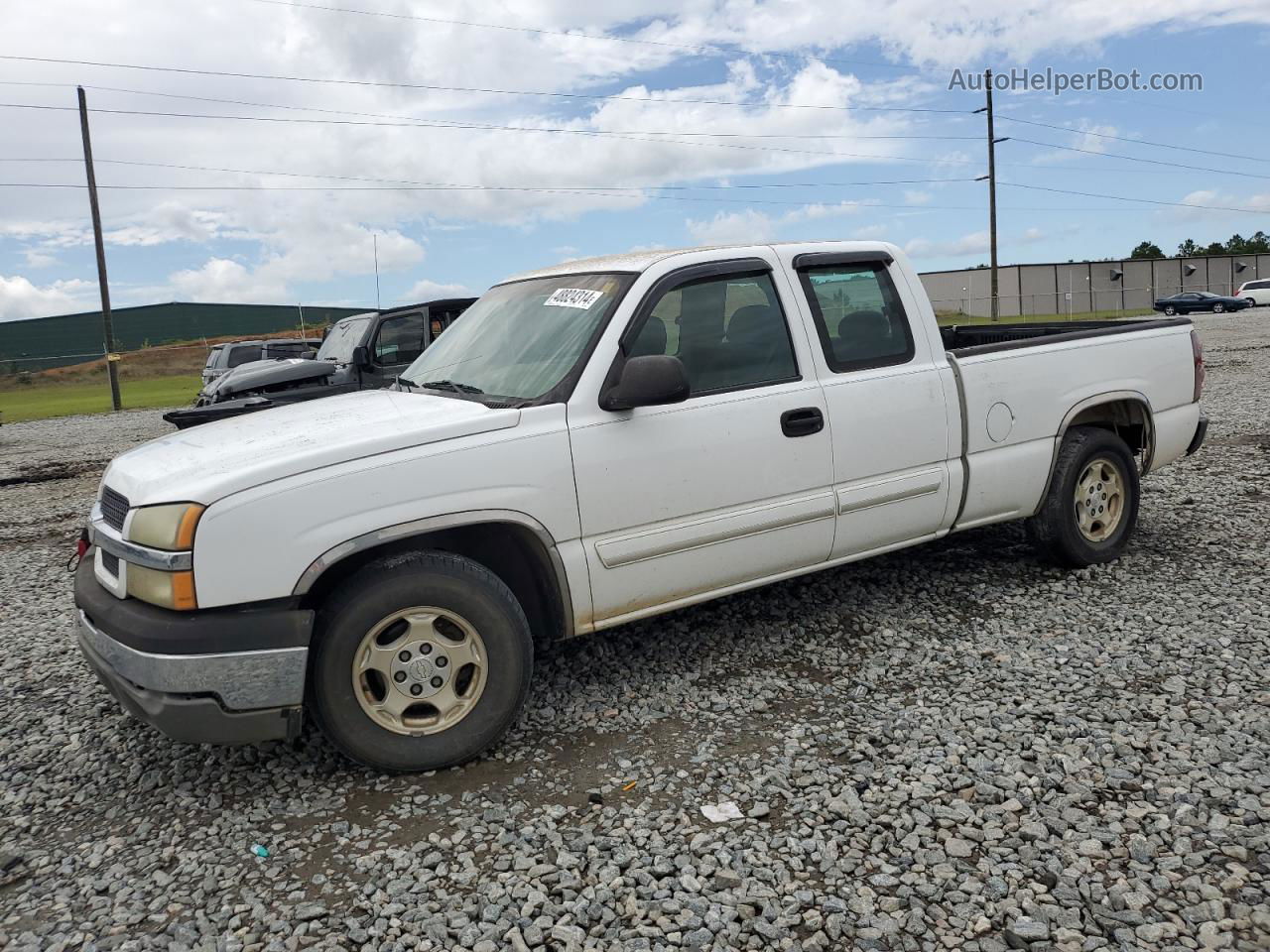 2003 Chevrolet Silverado C1500 Белый vin: 2GCEC19T431150489