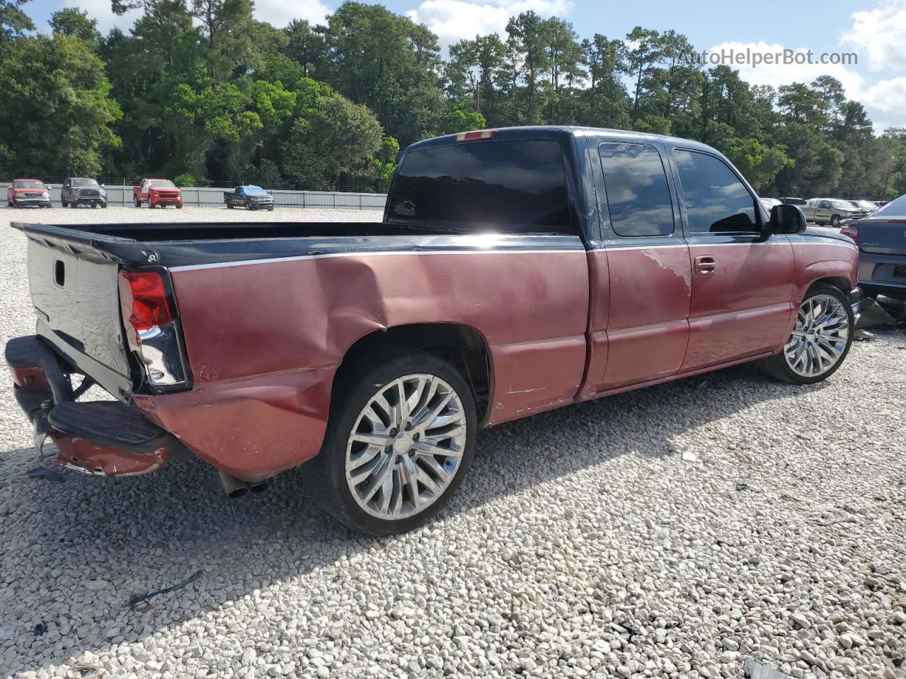 2003 Chevrolet Silverado C1500 Two Tone vin: 2GCEC19T431219584