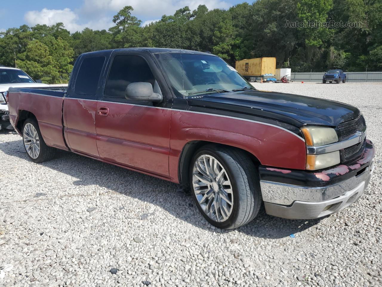 2003 Chevrolet Silverado C1500 Two Tone vin: 2GCEC19T431219584