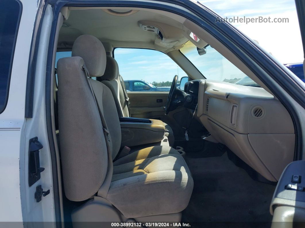 2003 Chevrolet Silverado 1500 Ls White vin: 2GCEC19T431374250