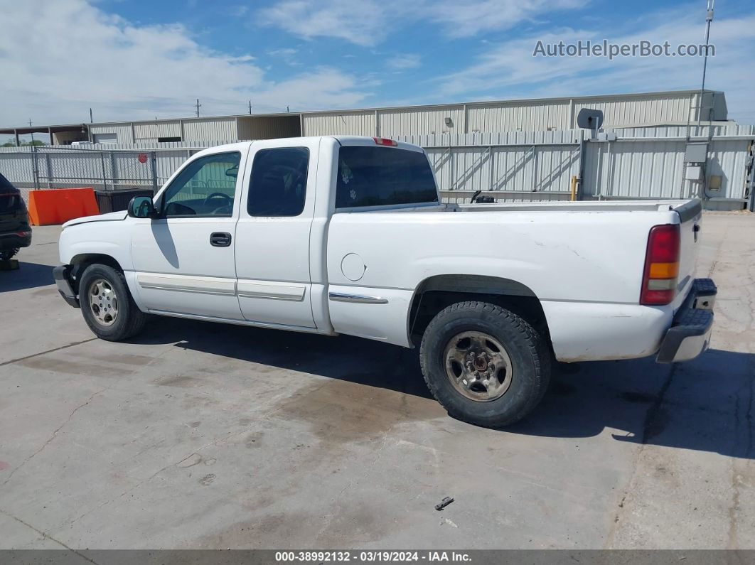 2003 Chevrolet Silverado 1500 Ls White vin: 2GCEC19T431374250