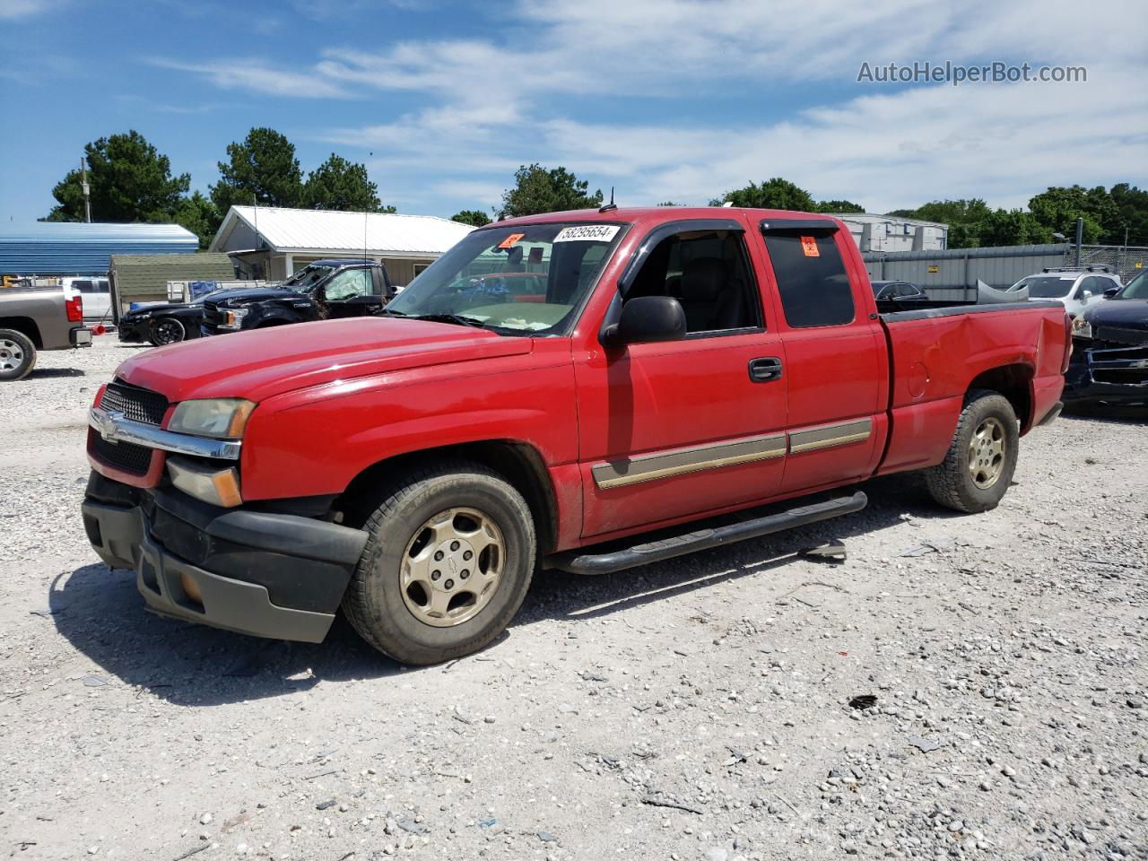 2003 Chevrolet Silverado C1500 Красный vin: 2GCEC19T531168385