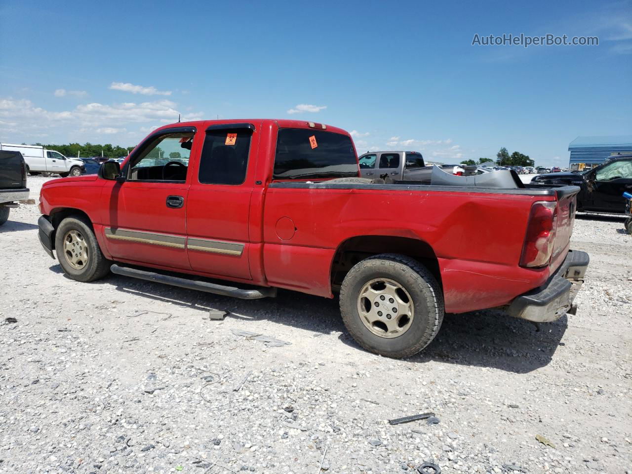 2003 Chevrolet Silverado C1500 Красный vin: 2GCEC19T531168385