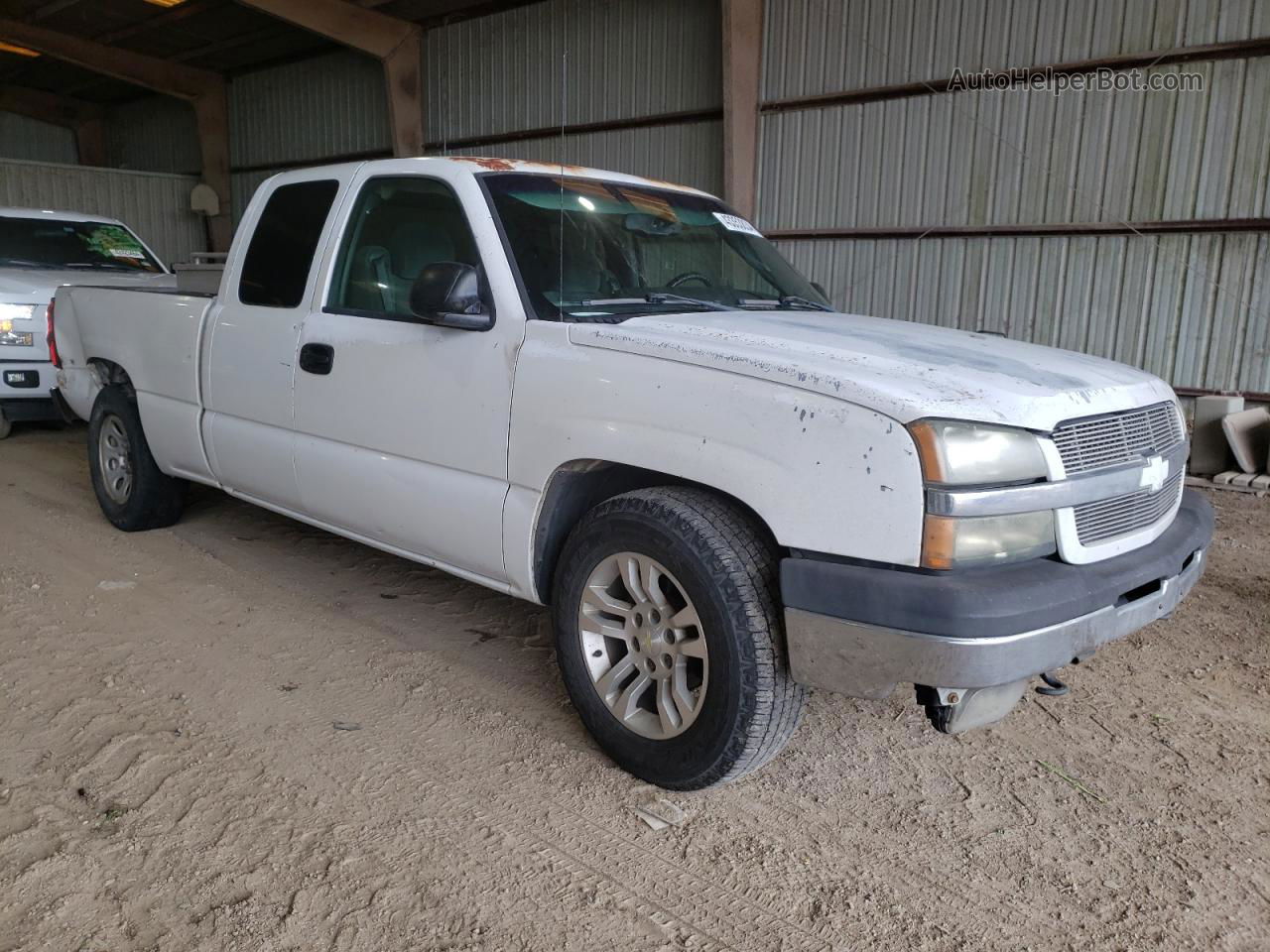 2003 Chevrolet Silverado C1500 White vin: 2GCEC19T631396606