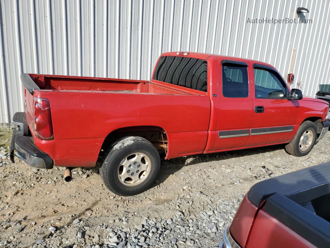 2003 Chevrolet Silverado C1500 Red vin: 2GCEC19T631405711