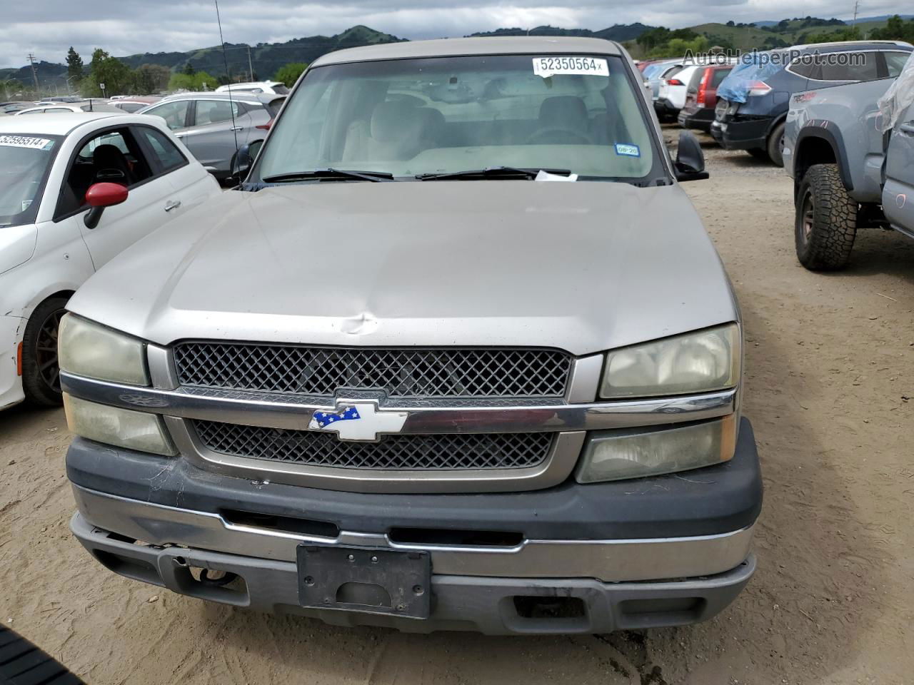 2003 Chevrolet Silverado C1500 Brown vin: 2GCEC19T731139101