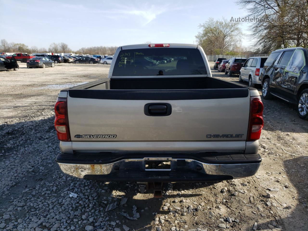 2003 Chevrolet Silverado C1500 Gray vin: 2GCEC19T831151936