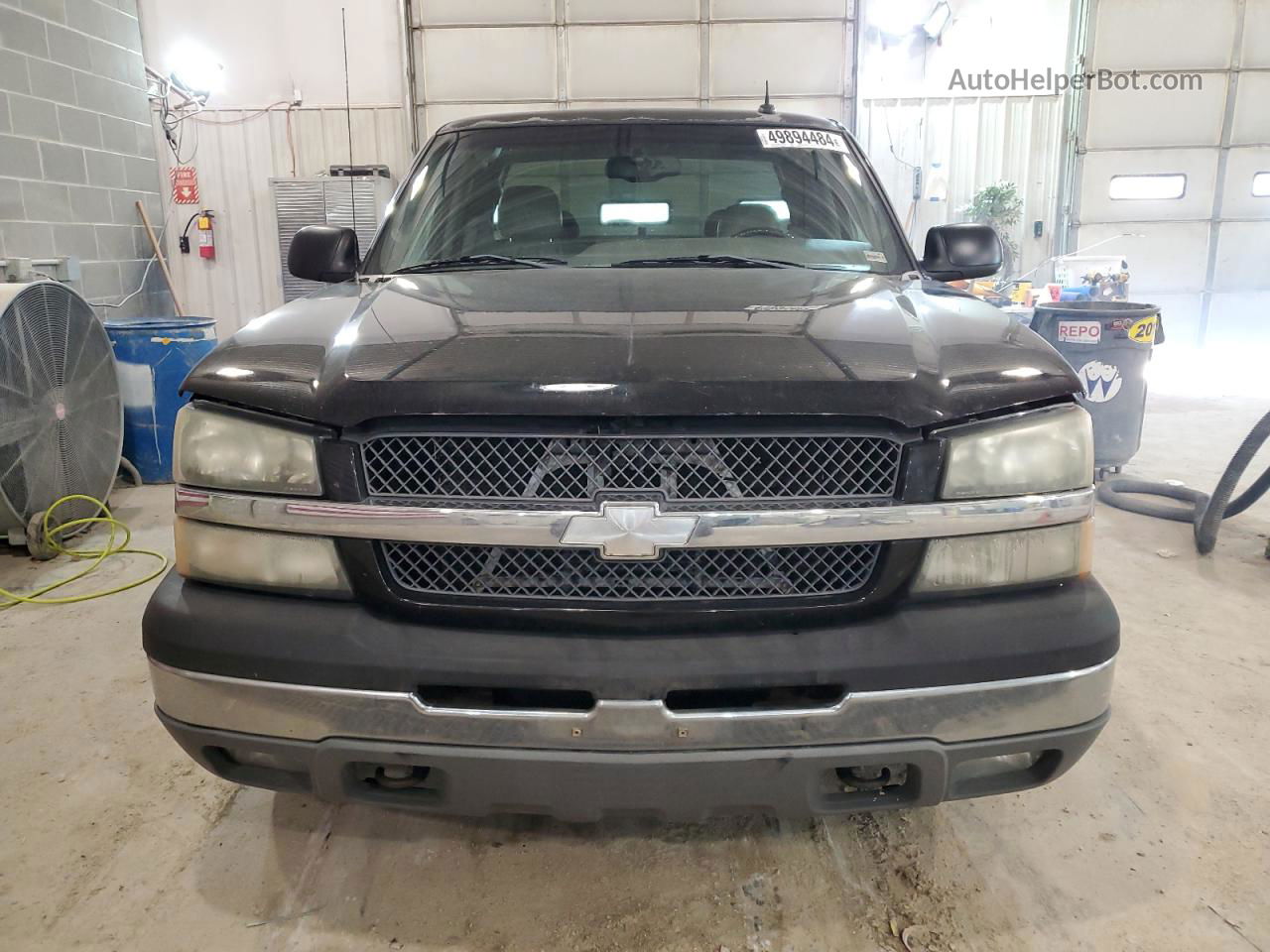 2003 Chevrolet Silverado C1500 Black vin: 2GCEC19T831160345