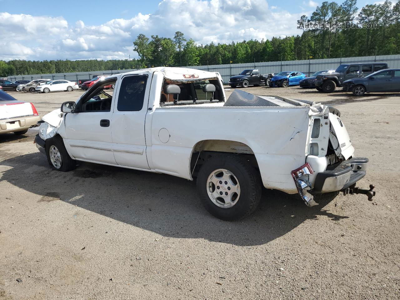 2003 Chevrolet Silverado C1500 Белый vin: 2GCEC19T831291243