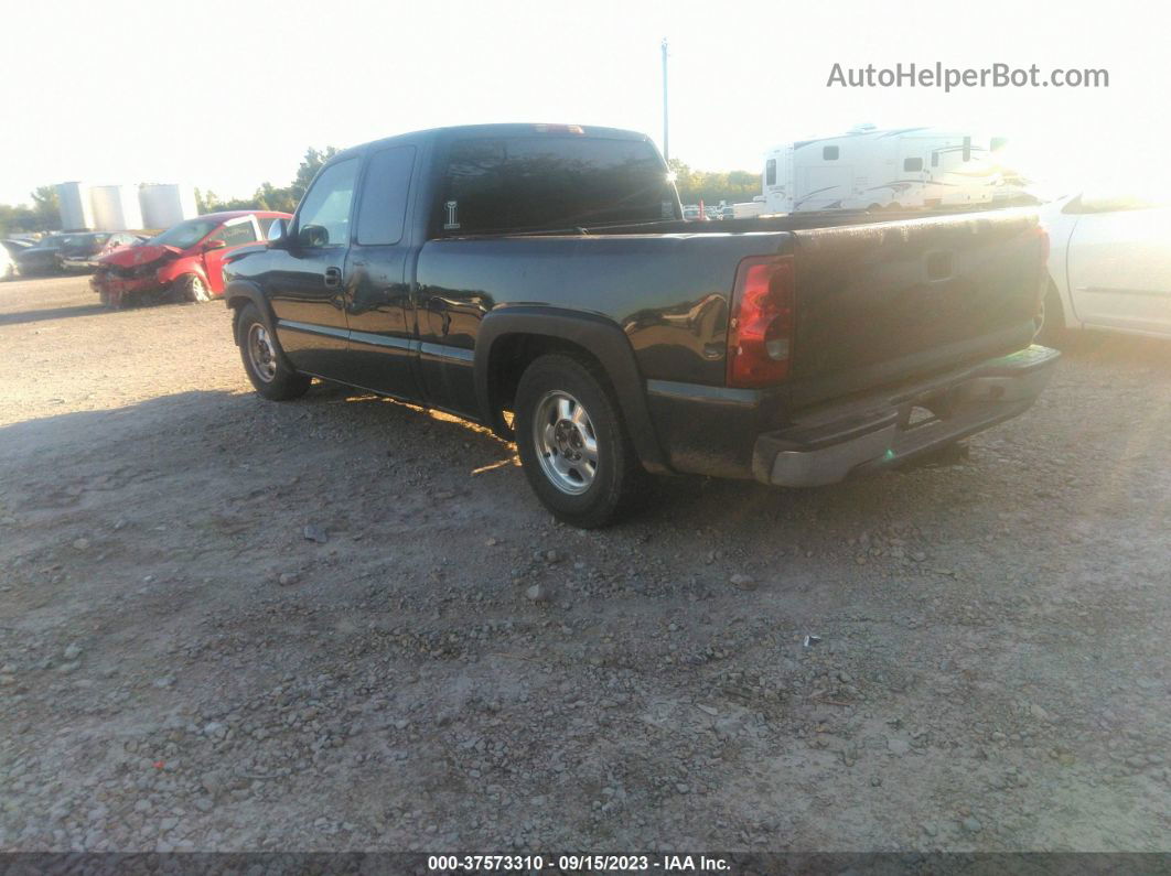 2003 Chevrolet Silverado 1500 Ls Black vin: 2GCEC19T931130688