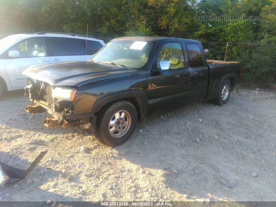 2003 Chevrolet Silverado 1500 Ls Black vin: 2GCEC19T931130688