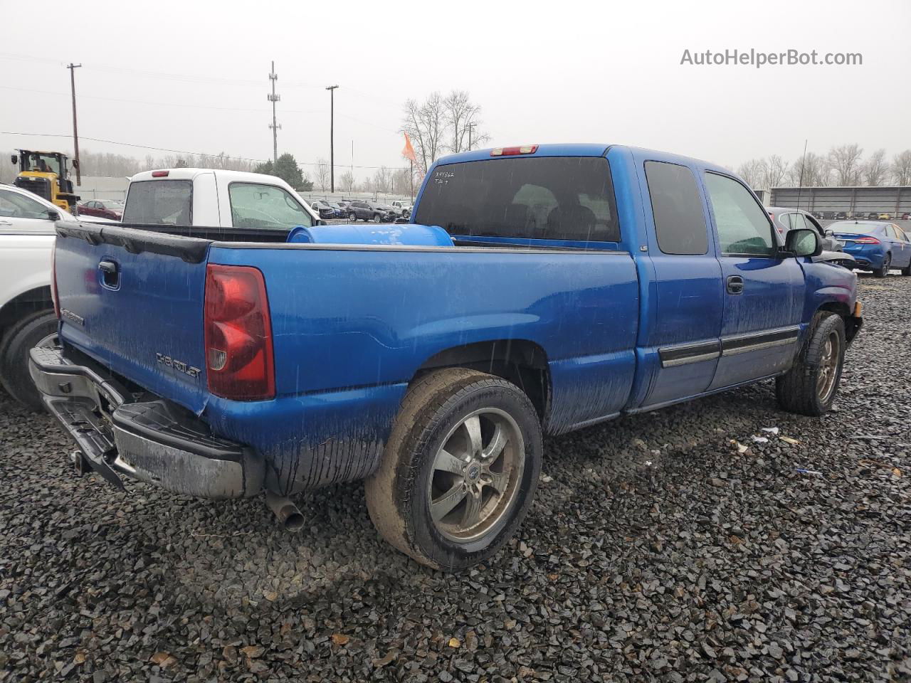 2003 Chevrolet Silverado C1500 Синий vin: 2GCEC19T931203820