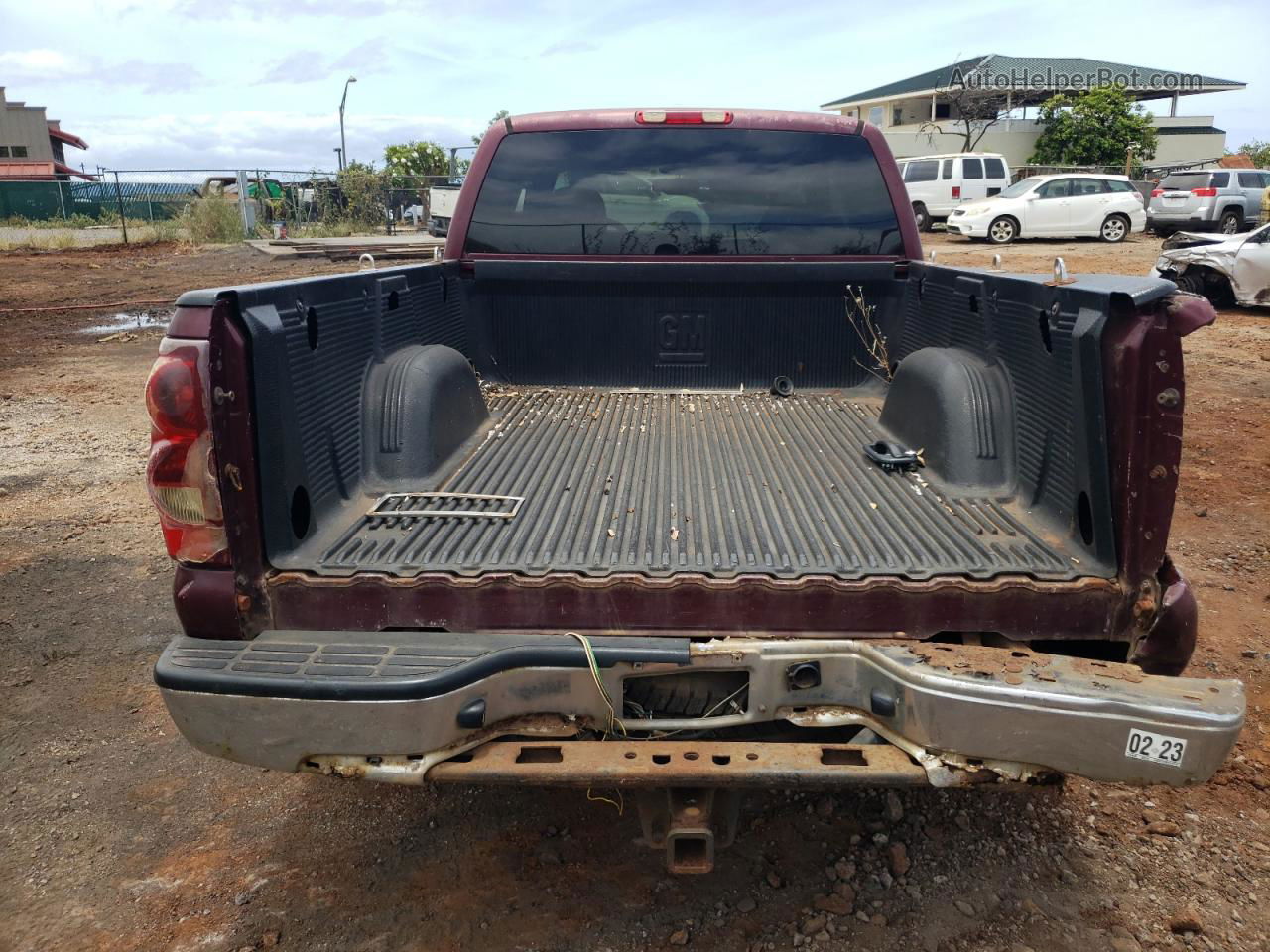 2003 Chevrolet Silverado C1500 Burgundy vin: 2GCEC19T931270191