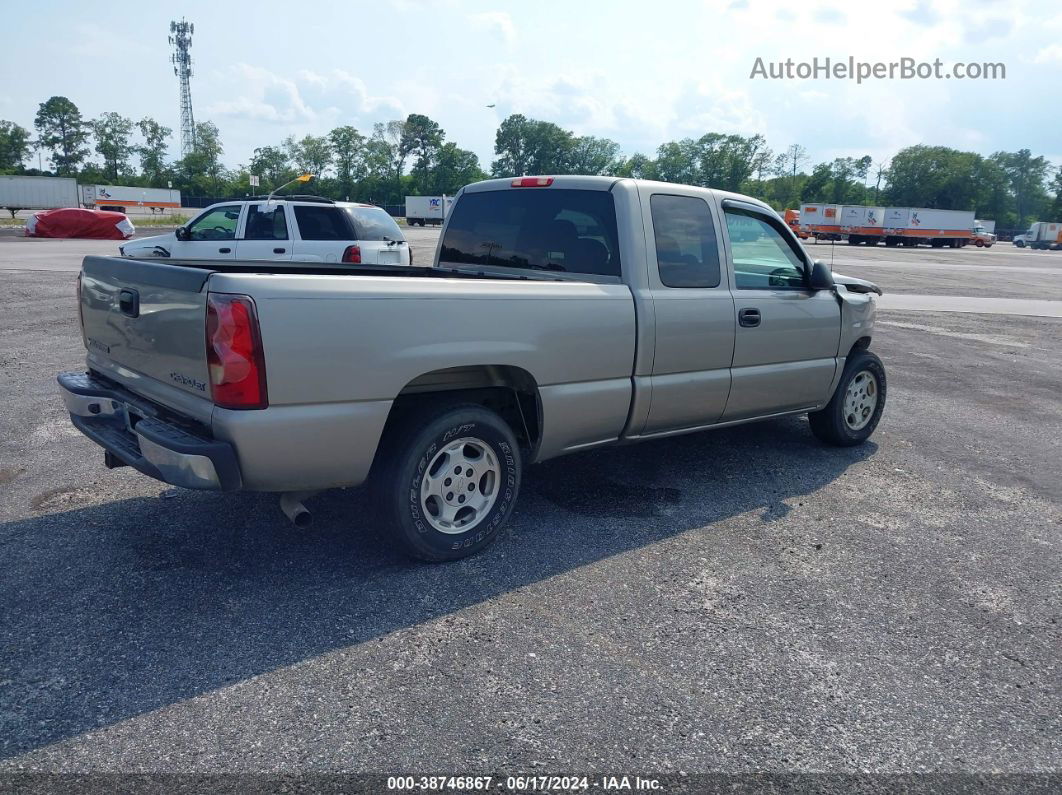 2003 Chevrolet Silverado 1500 Ls Silver vin: 2GCEC19T931397278