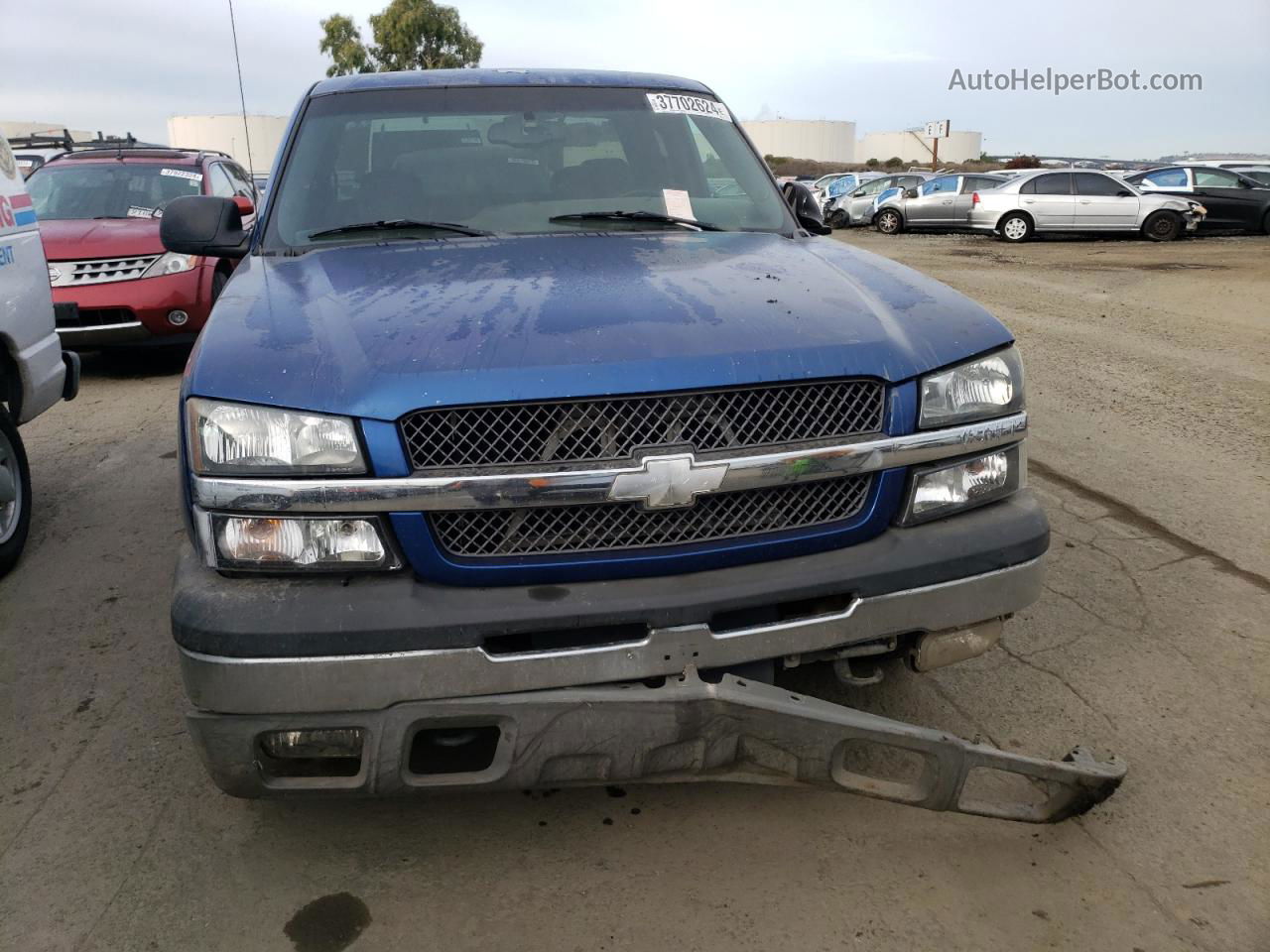 2003 Chevrolet Silverado C1500 Blue vin: 2GCEC19TX31106979