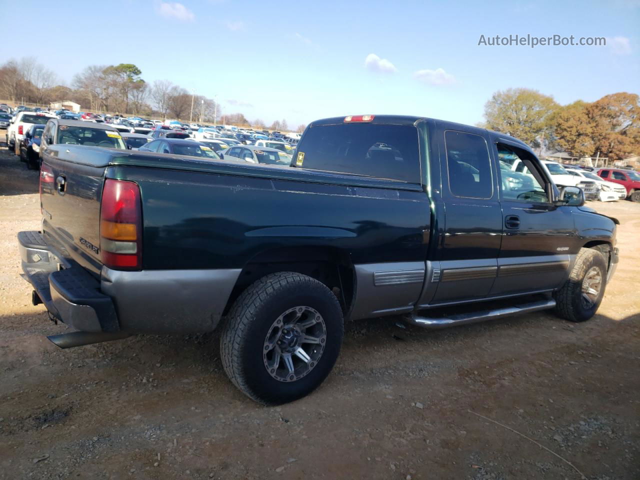 2001 Chevrolet Silverado C1500 Зеленый vin: 2GCEC19V011250152