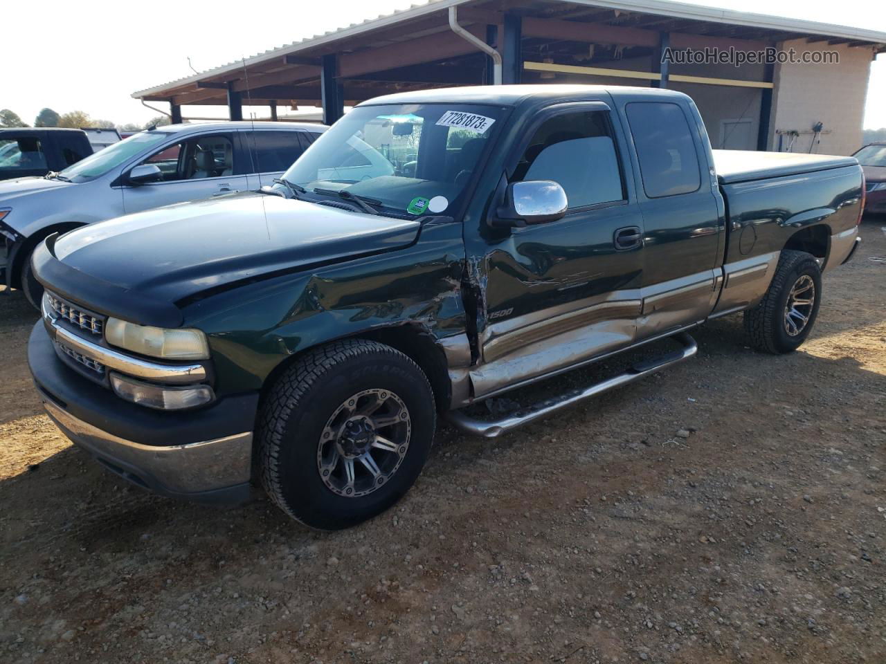 2001 Chevrolet Silverado C1500 Зеленый vin: 2GCEC19V011250152