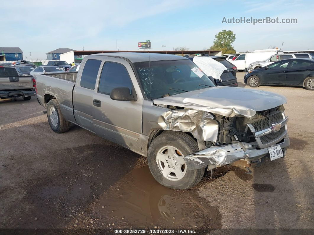 2003 Chevrolet Silverado 1500 Ls Silver vin: 2GCEC19V031186987