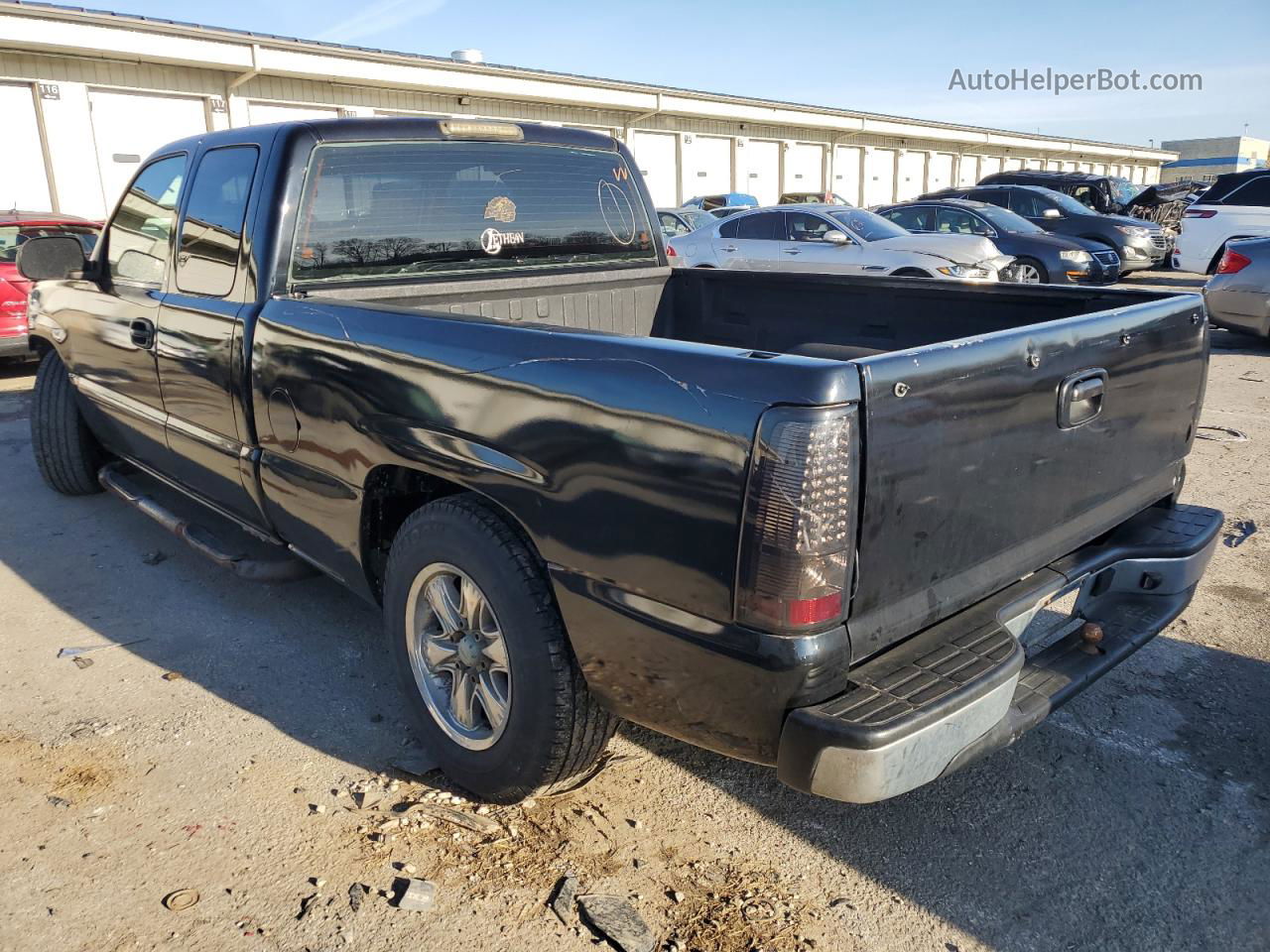 2003 Chevrolet Silverado C1500 Black vin: 2GCEC19V031251062