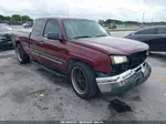 2003 Chevrolet Silverado 1500 Ls Maroon vin: 2GCEC19V031394206