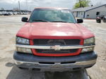 2003 Chevrolet Silverado C1500 Red vin: 2GCEC19V131289397