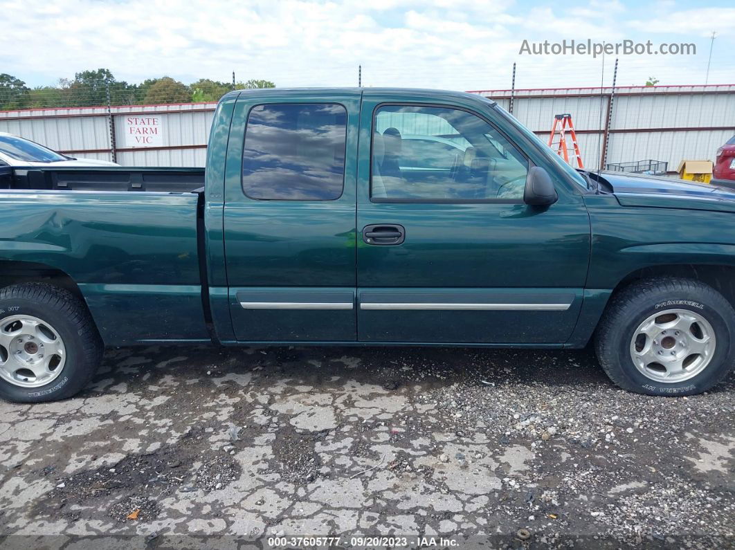 2003 Chevrolet Silverado 1500 Ls Green vin: 2GCEC19V131374580