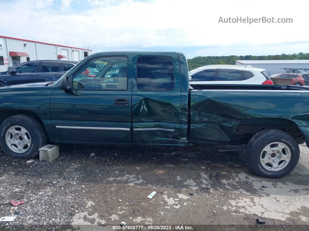 2003 Chevrolet Silverado 1500 Ls Green vin: 2GCEC19V131374580