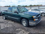 2003 Chevrolet Silverado 1500 Ls Green vin: 2GCEC19V131374580