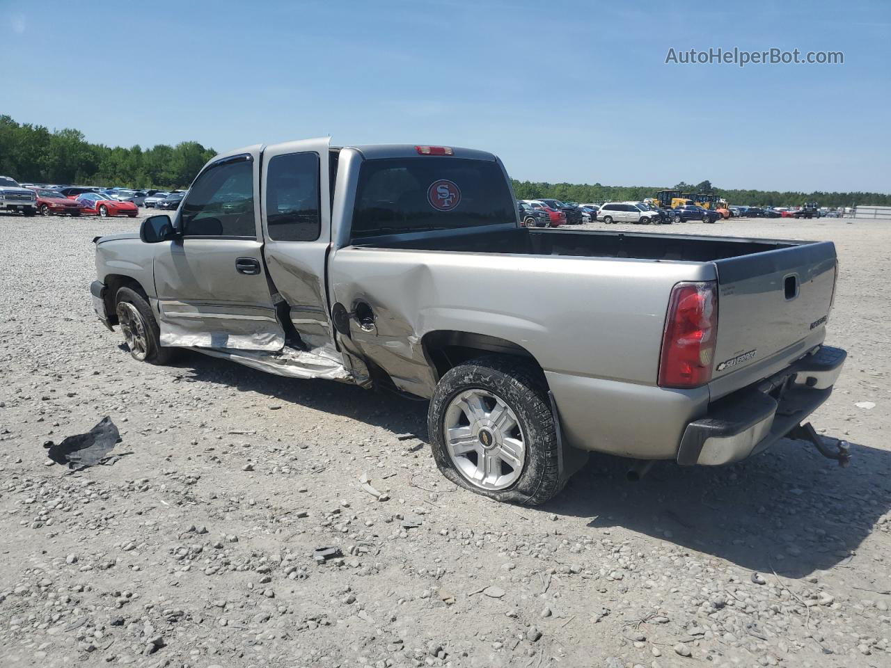 2003 Chevrolet Silverado C1500 Gray vin: 2GCEC19V131380329