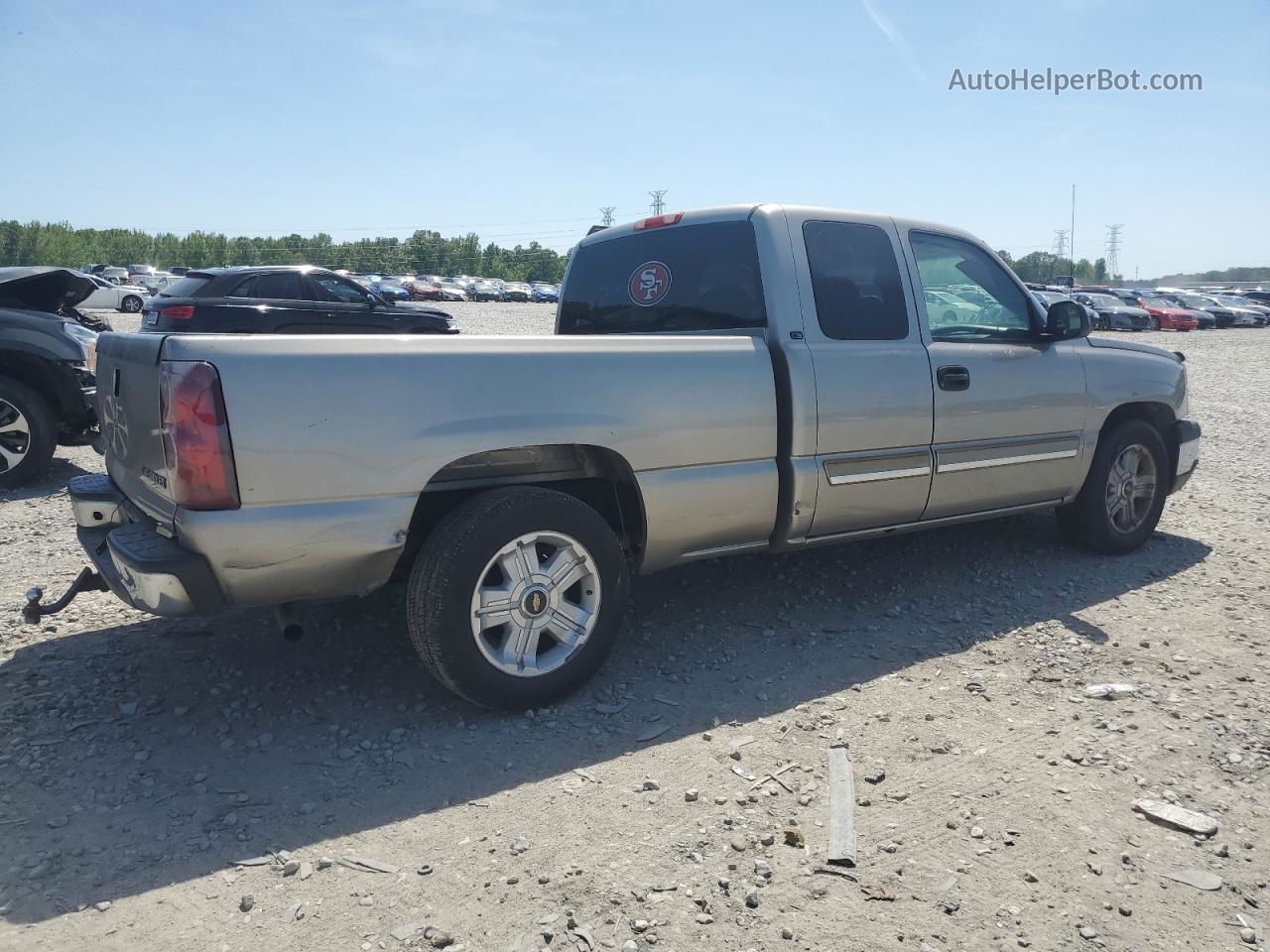 2003 Chevrolet Silverado C1500 Gray vin: 2GCEC19V131380329