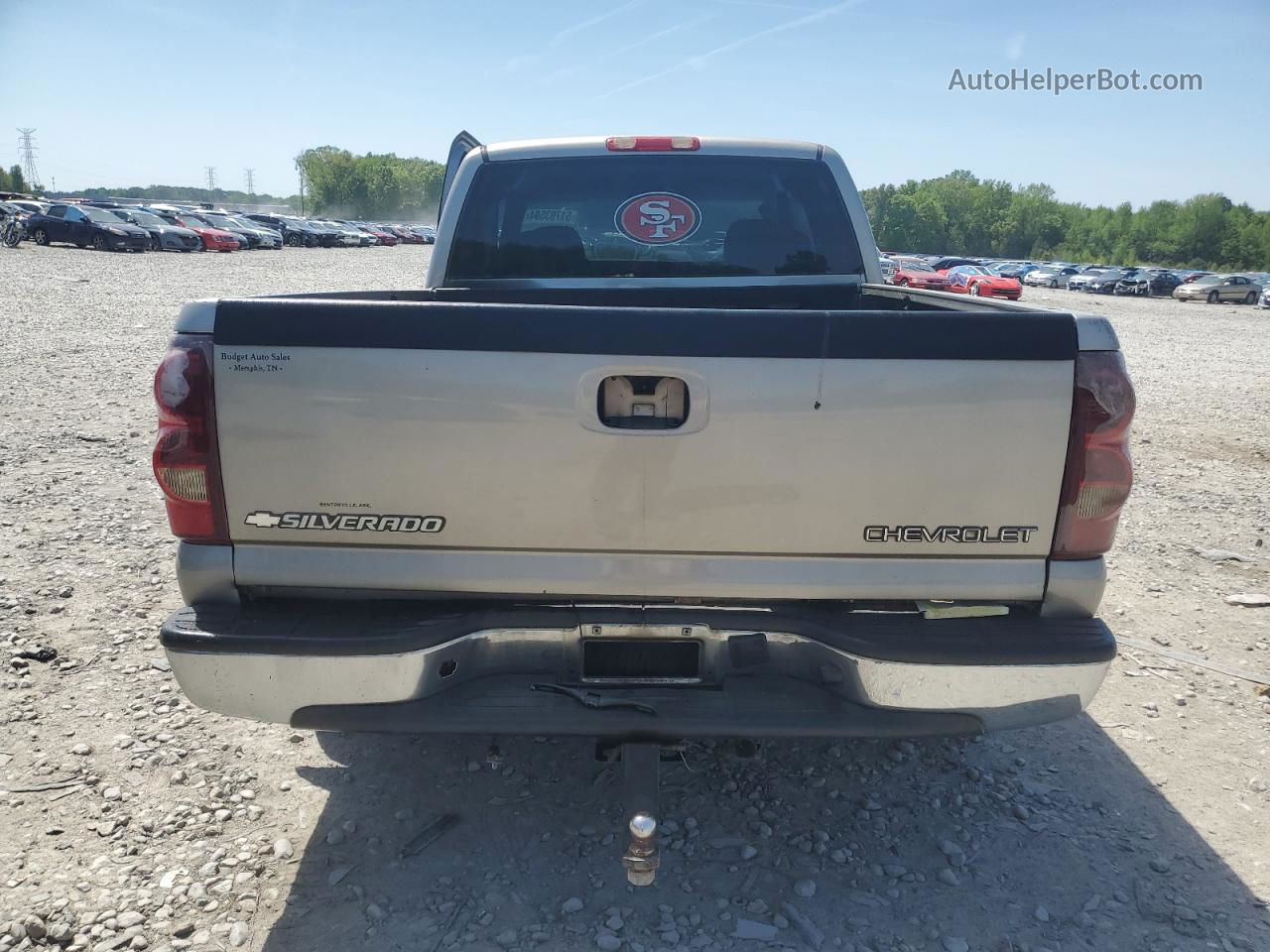 2003 Chevrolet Silverado C1500 Gray vin: 2GCEC19V131380329