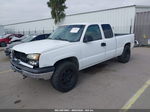 2003 Chevrolet Silverado 1500 Ls White vin: 2GCEC19V231169673