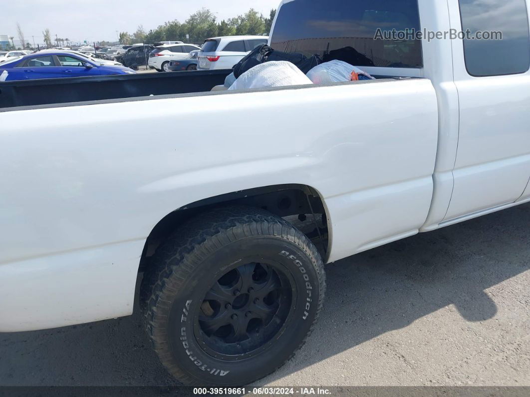 2003 Chevrolet Silverado 1500 Ls White vin: 2GCEC19V231169673