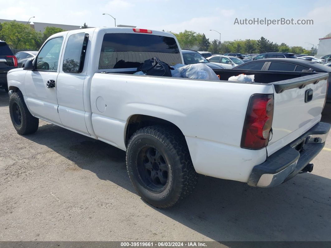 2003 Chevrolet Silverado 1500 Ls White vin: 2GCEC19V231169673