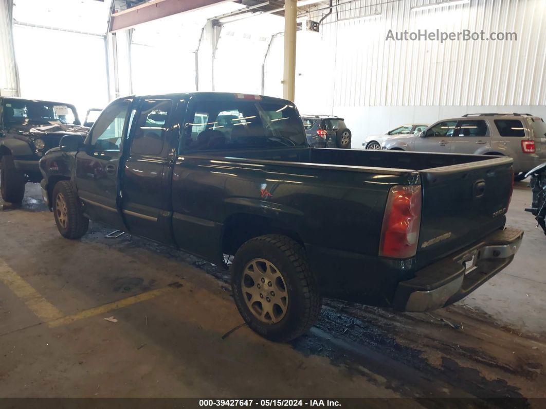 2003 Chevrolet Silverado 1500 Ls Green vin: 2GCEC19V231271779