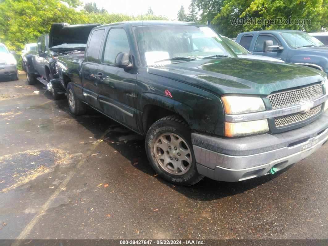 2003 Chevrolet Silverado 1500 Ls Зеленый vin: 2GCEC19V231271779