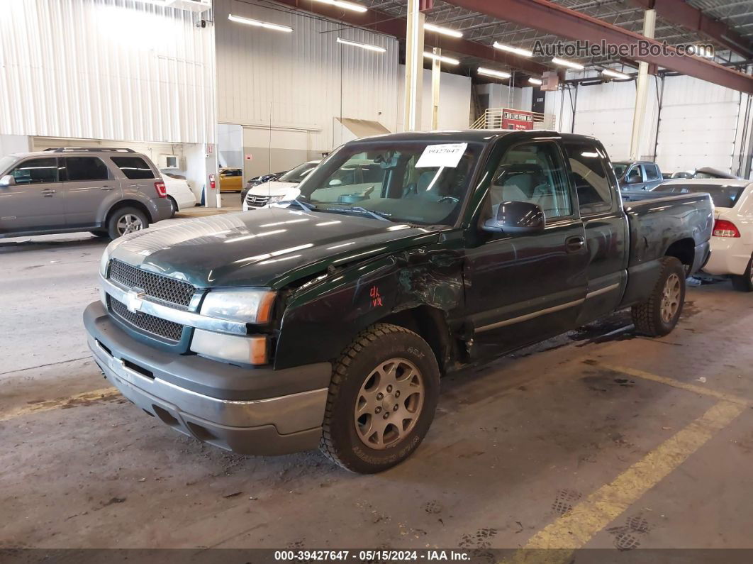 2003 Chevrolet Silverado 1500 Ls Green vin: 2GCEC19V231271779