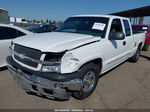 2003 Chevrolet Silverado 1500 Ls White vin: 2GCEC19V331159735