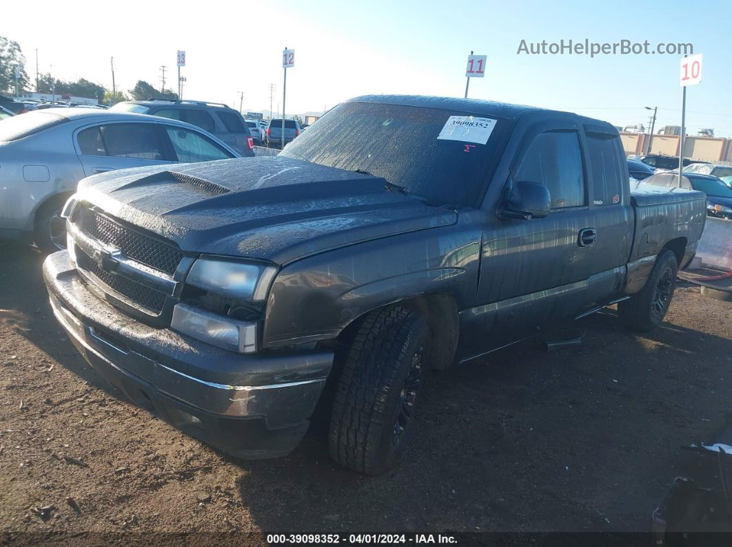 2003 Chevrolet Silverado 1500 Ls Black vin: 2GCEC19V431302644