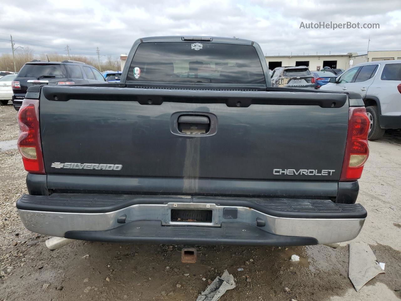 2003 Chevrolet Silverado C1500 Blue vin: 2GCEC19V431315166