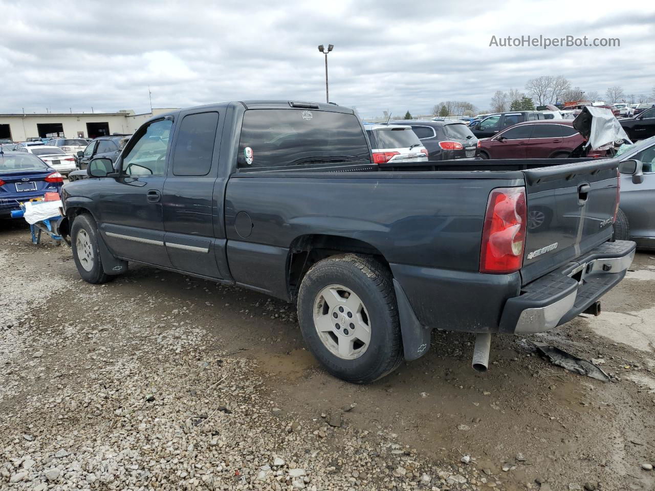 2003 Chevrolet Silverado C1500 Синий vin: 2GCEC19V431315166