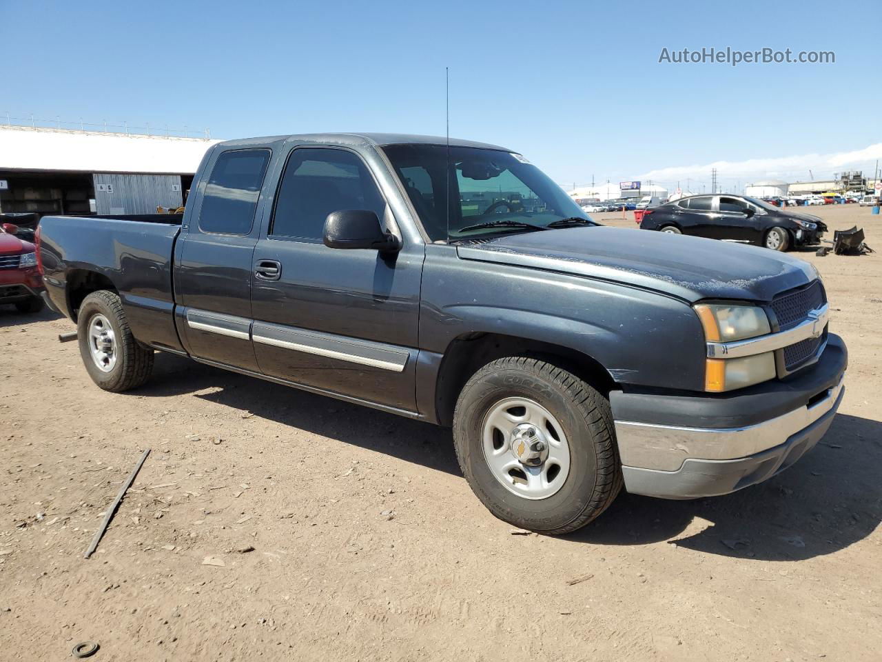 2003 Chevrolet Silverado C1500 Charcoal vin: 2GCEC19V531132360