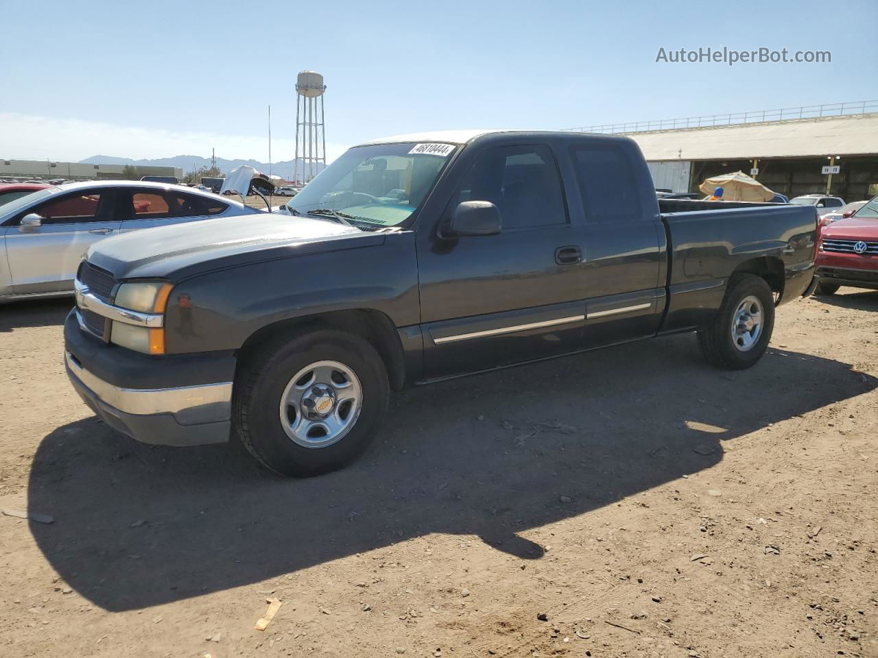 2003 Chevrolet Silverado C1500 Charcoal vin: 2GCEC19V531132360