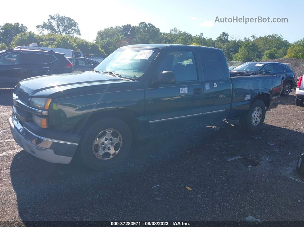 2003 Chevrolet Silverado 1500 Ls Green vin: 2GCEC19V631175427